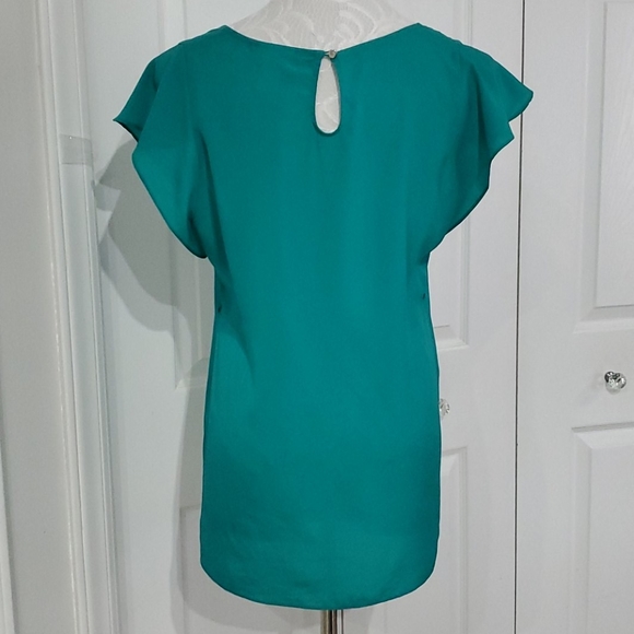 (3 for$15) MOTHERHOOD Maternity Teal Top - Picture 3 of 4